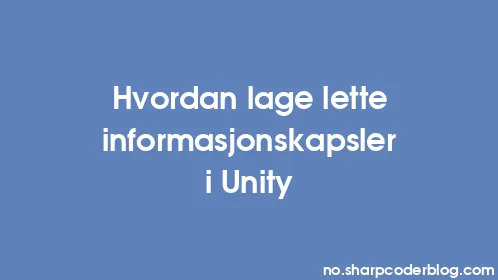 Hvordan lage lette informasjonskapsler i Unity - Thumbnail