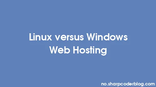 Linux versus Windows Web Hosting - Thumbnail
