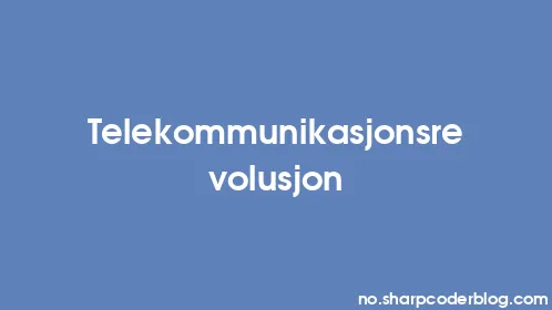 Telekommunikasjonsrevolusjon - Thumbnail