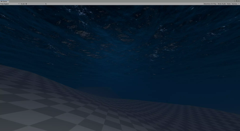 FPC Swimmer - pakke for undervannseffekt på Unity Asset Store.