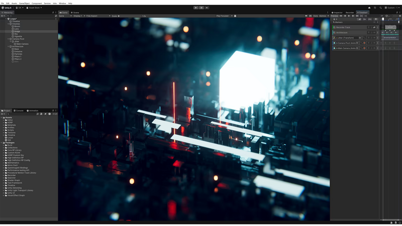 Unity 6 Editor-grensesnitt