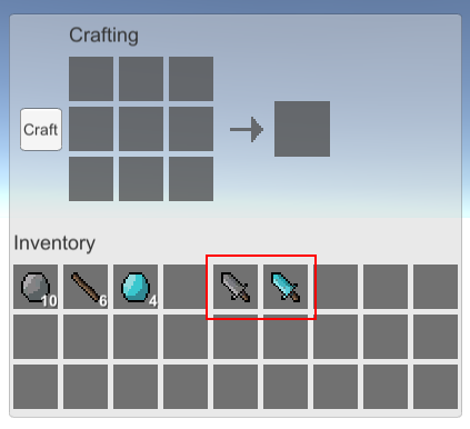 Unity Inventory System og vareutforming