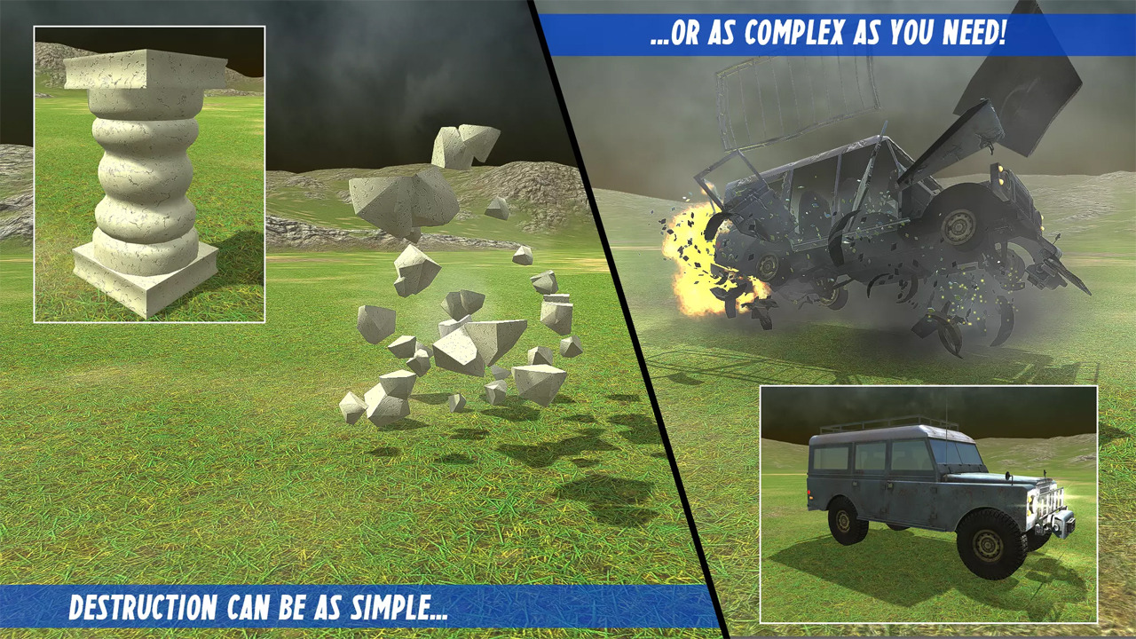 DestroyIt - Destruction System - Unity Asset Store Package.