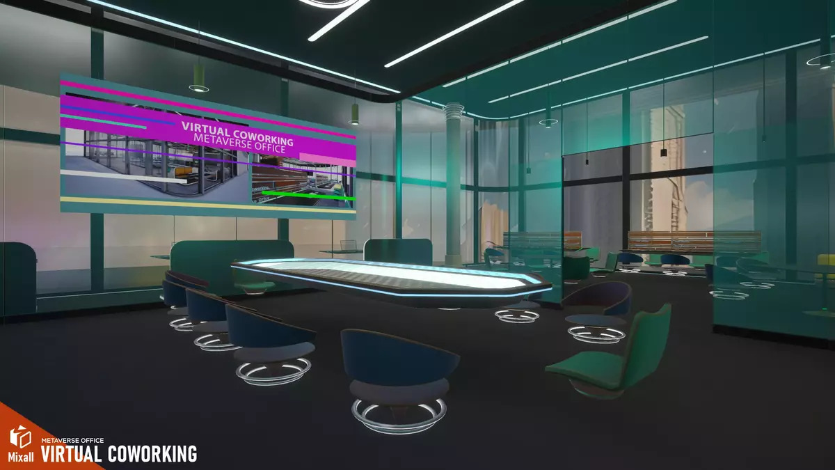 Virtual Coworking - Metaverse Office - Unity Asset Store-pakke.