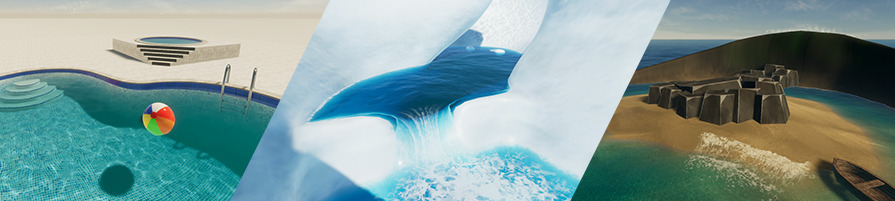 Det nye vannsystemet i Unity 2022 LTS og 2023.1.