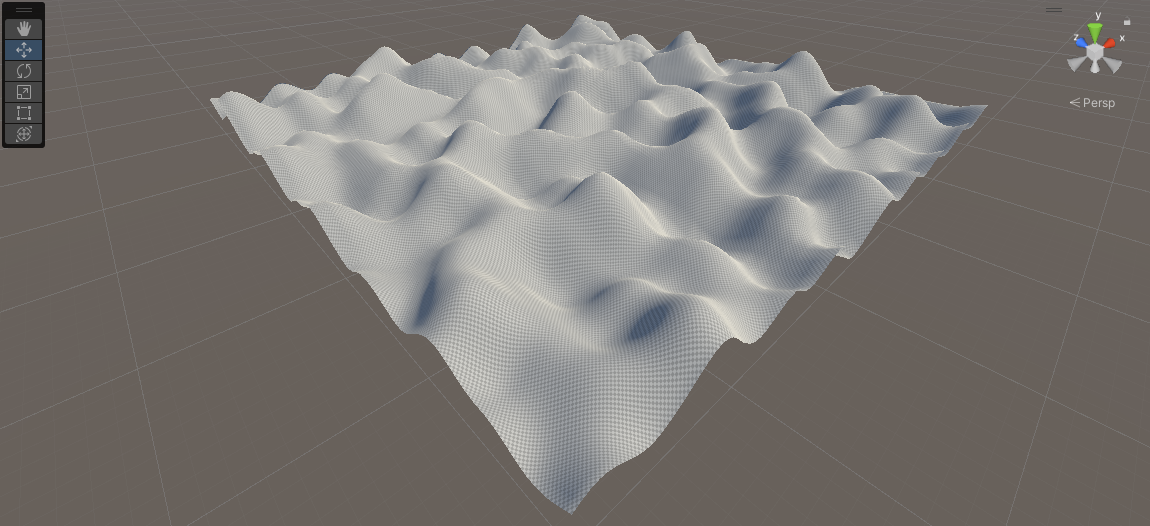 Unity Terrenggenerering med Perlin-støy.