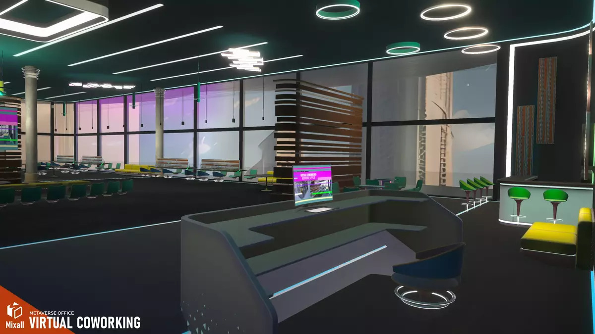 Virtual Coworking - Metaverse Office - Unity Asset Store-pakke.