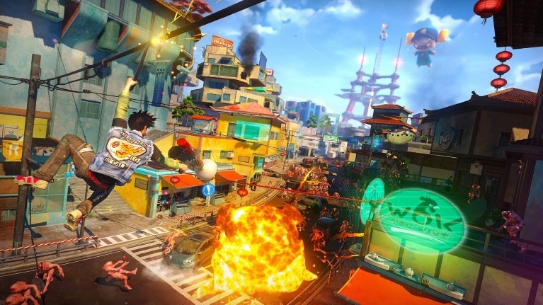 Sunset Overdrive Gameplay-skjermbilde